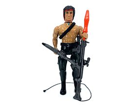 Action Vehicle - S.A.V.A.G.E. Strike Cycle Rambo The Force Of Freedom Coleco 1986