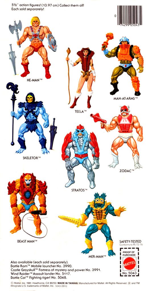 Action Figure Variations – He-Man Masters Of The Universe 1982 – Retro ...